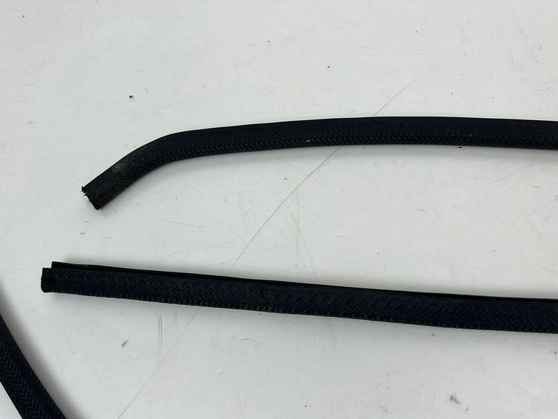 1983-1985 Porsche 944 Front Door to Carpet Seam Seal Trim Set OEM #5695EM