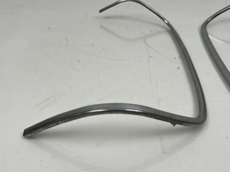 1975-1980 Volvo 244 240 Front Headlight Trim Molding Surround Chrome OEM #5324EM