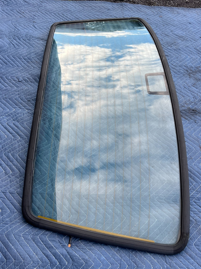 1986-1993 Volvo 240 244 Sedan Only Rear Windshield Window Glass OEM #4247EM