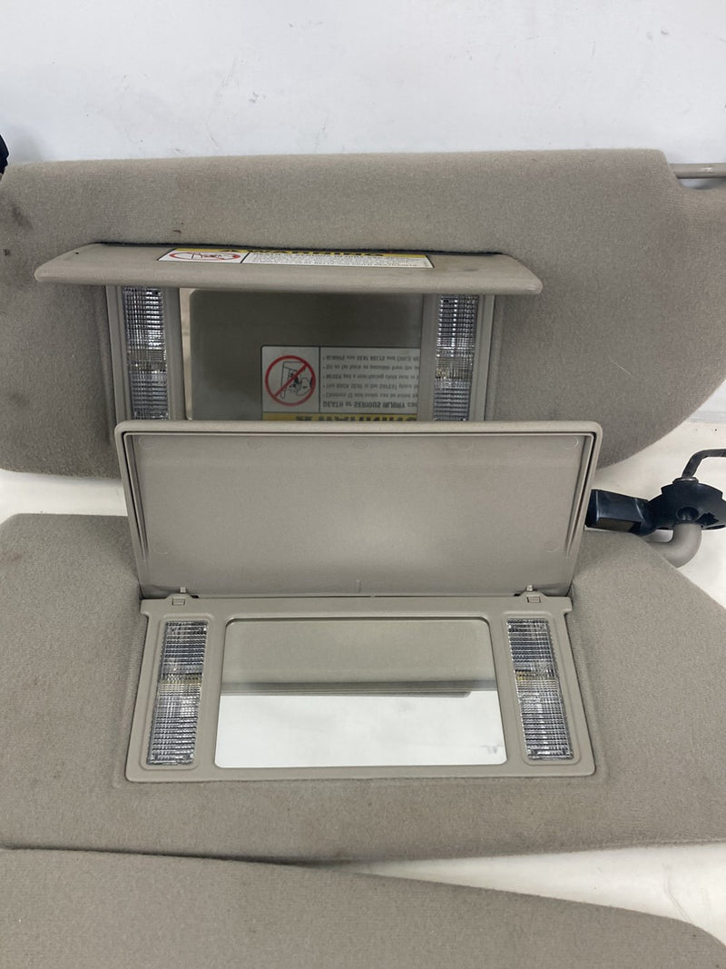 2002-2005 Lincoln Town Car Signature Sun Visor Pair Right Left OEM #5146M