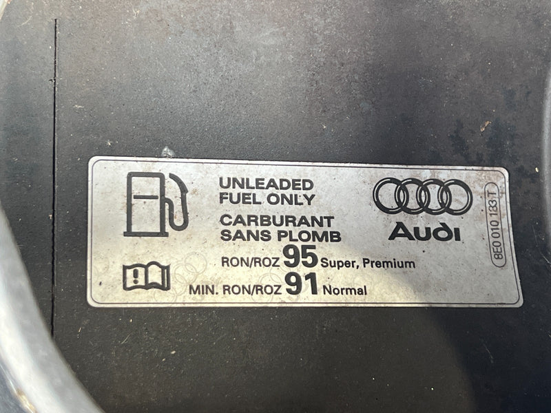 2005-2011 Audi A6 Fuel Gas Tank Door Cover Black 8E0010183T OEM #3461EM