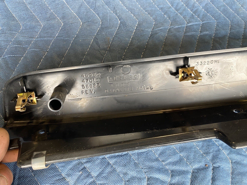 2001-2004 Chrysler 300M OEM Dash Trim Bezel w/Traction Switch P04698818AC #24MC