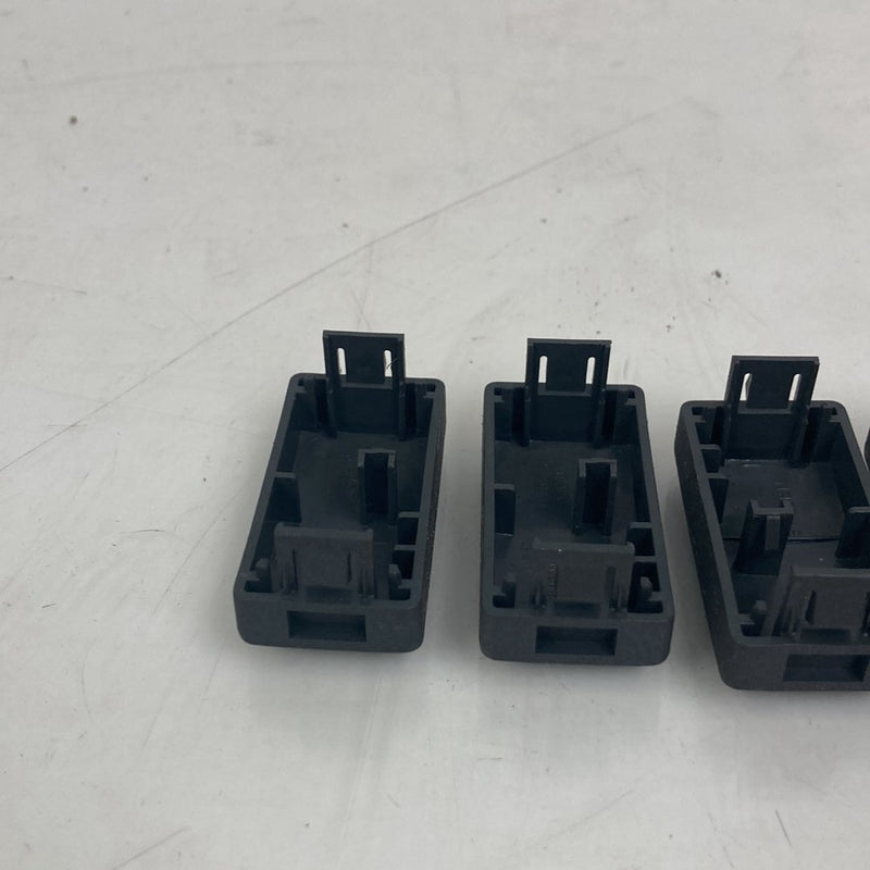1998-2000 Volvo V70 Switch Blank Set of 4 Black 9128211 OEM #5162M
