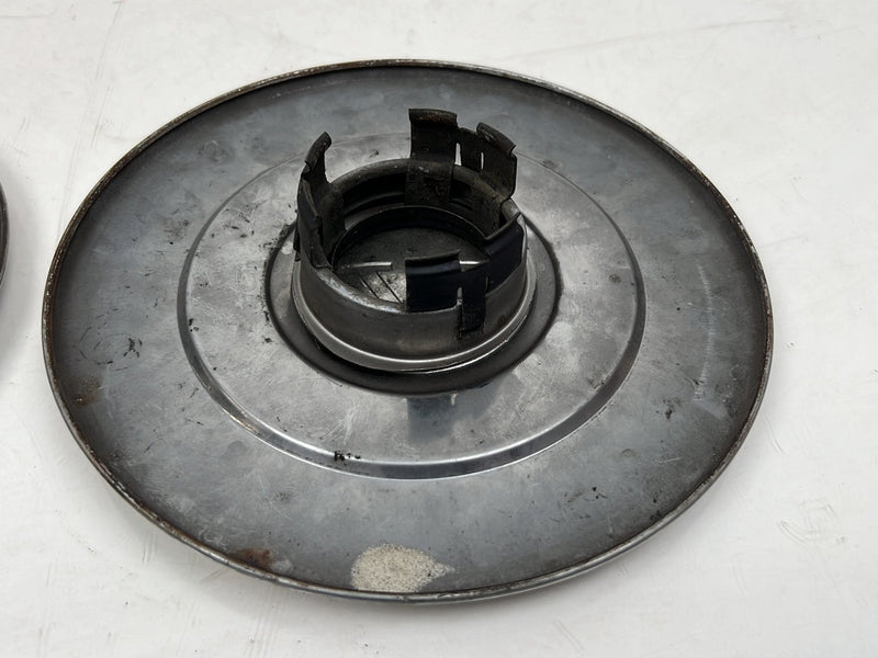 1975-1980 Volvo 244 240 Chrome Hub Cap Wheel Cover Pair OEM #5399EM