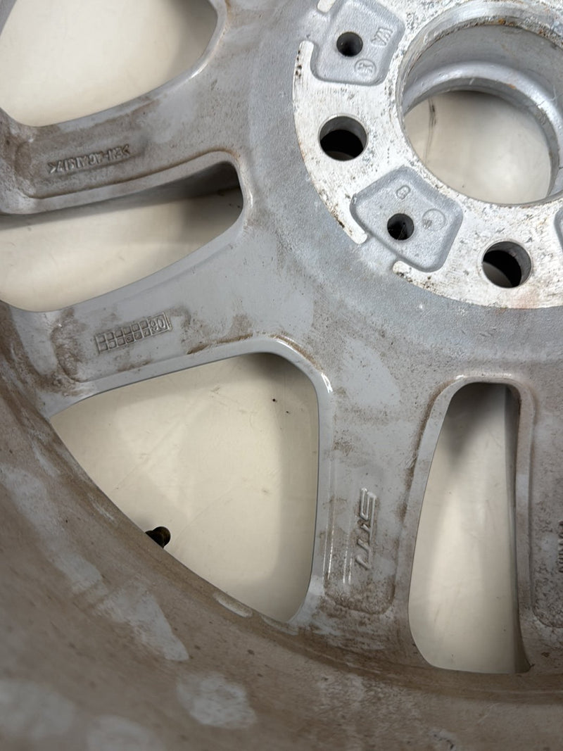 2002-2006 BMW X5 Silver 17x7.5 10-Spoke Aluminum Alloy Wheel 59444 OEM #6117EM