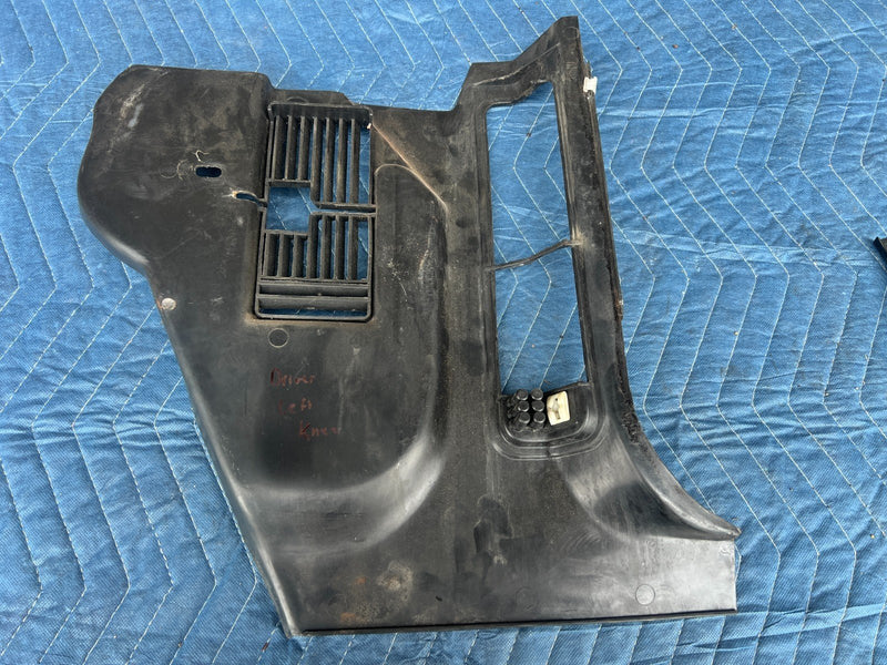 1986-1993 Volvo 240 244 245 Dash RH & LH Footwell Kick Trim Pair OEM #4105EM