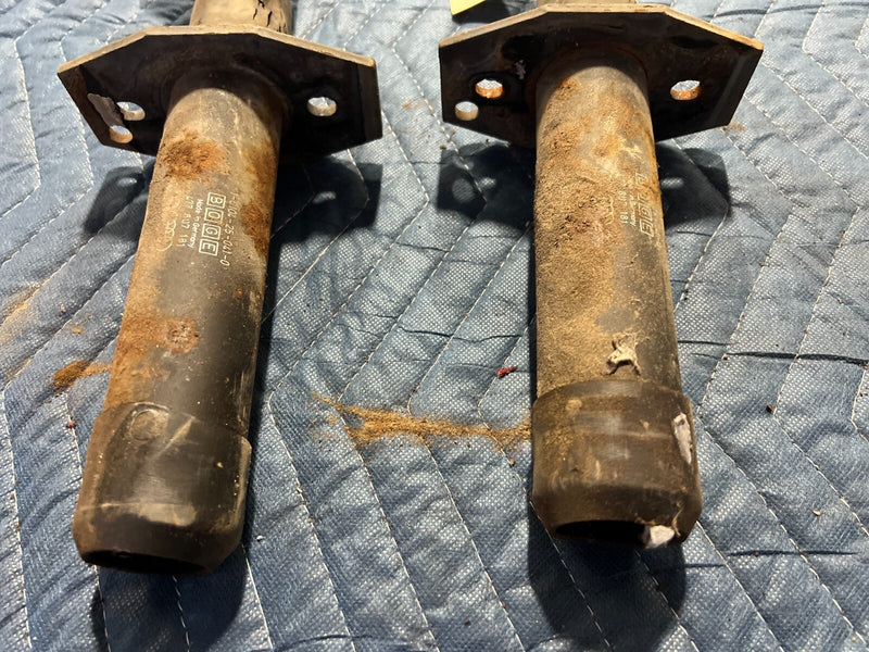 1983-1985 Porsche 944 Rear Right & Left Bumper Shock Strut Absorber OEM #2476EM