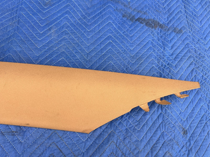 2005-2011 Audi A6 Right & Left Upper D Pillar Trim Pair Amaretto OEM #3412EM