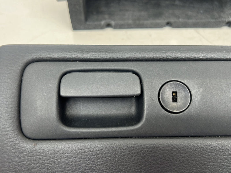 1998-2000 Volvo V70 S70 Gray Glove Box Door Insert w/ Limiter Straps OEM #6313EM