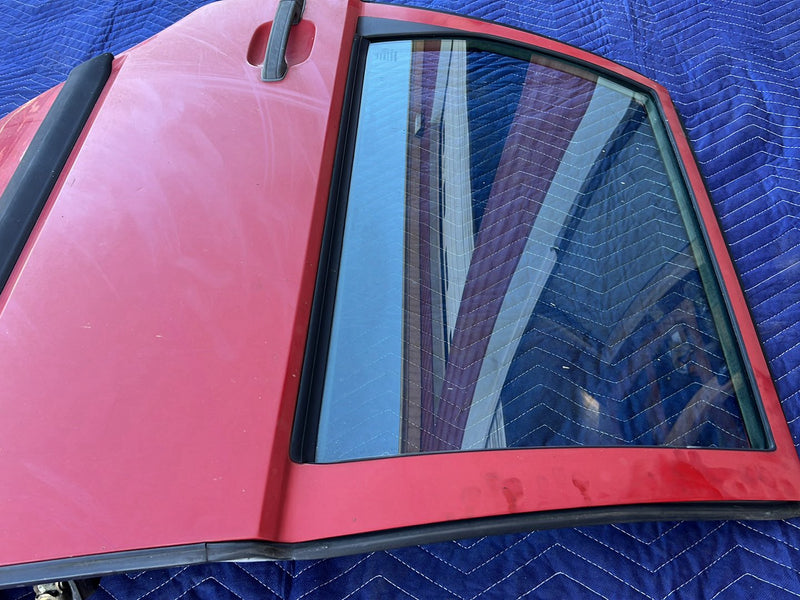 1993-1997 Volvo 850 Rear Passenger Right RH Door Assembly Red OEM