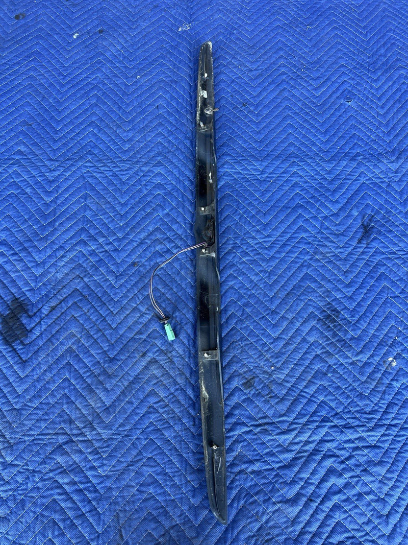 1998-2003 Jaguar XJR XJ8 X308 Rear Deck Lid Trim w/Open Button Chrome OEM #4629E