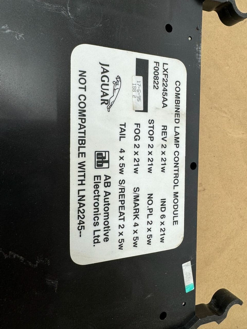 1995-1997 Jaguar XJ6 Combined Lamp Control Module LXF2245AA oem #1103CNJ