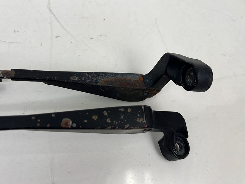 1983-1985 Porsche 944 Front Right Left Windshield Wiper Arm Pair OEM #5548EM