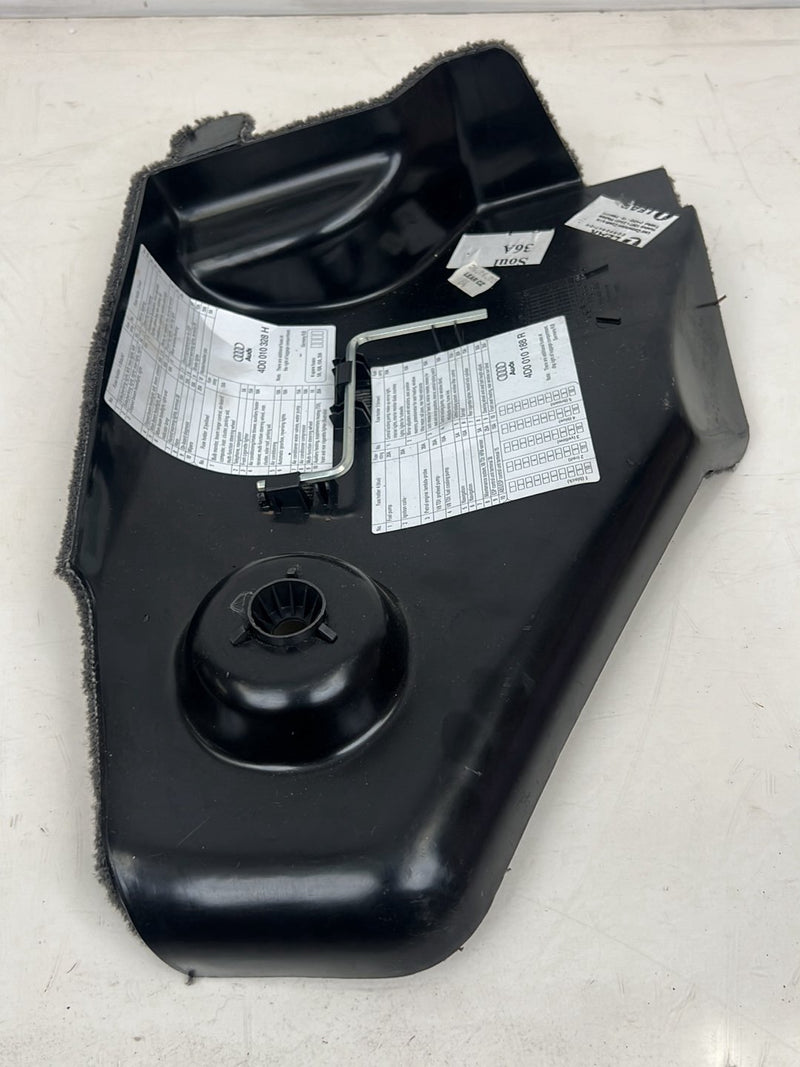 1996-2003 Audi S8 D2 A8 Dash Right Kick Panel Trim Fuse Cover Gray OEM #6470EM