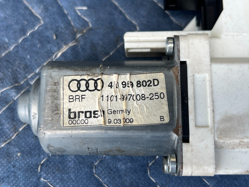 2005-2011 Audi A6 Passenger RH Front Power Window Motor 4F0959802D OEM #3436EM