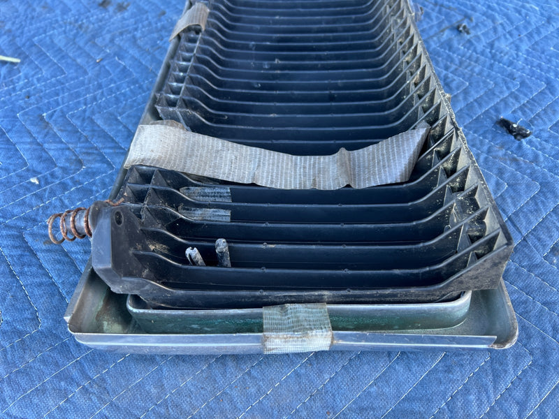 1986-1993 Volvo 240 244 245 Front Grille Trim Hood Chrome OEM #4373EM