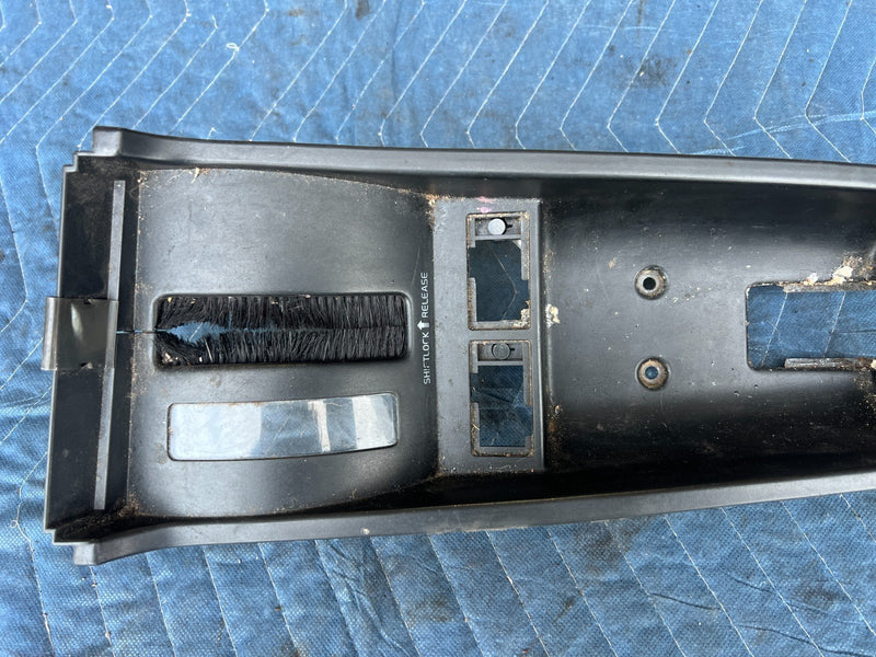 1989-1995 Volvo 740 940 Center Console Insert Trim Panel Shift Bezel OEM #3734EM