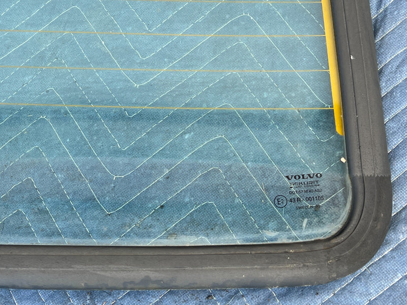 1986-1993 Volvo 240 244 Sedan Only Rear Windshield Window Glass OEM #4247EM