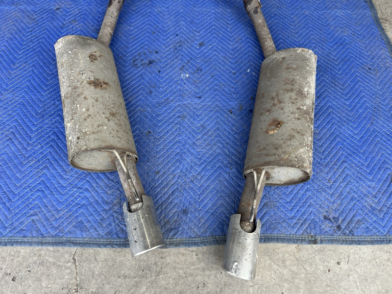 1998-2003 Jaguar XJR XJ8 X308 4.0L Resonator & Muffler Set w/Pipes OEM #4745E