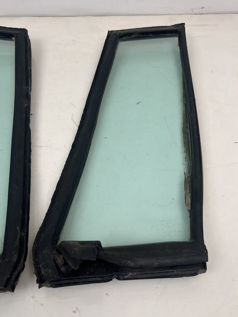 1976-1979 Cadillac Seville Rear Quarter Window Pair OEM #5589EM