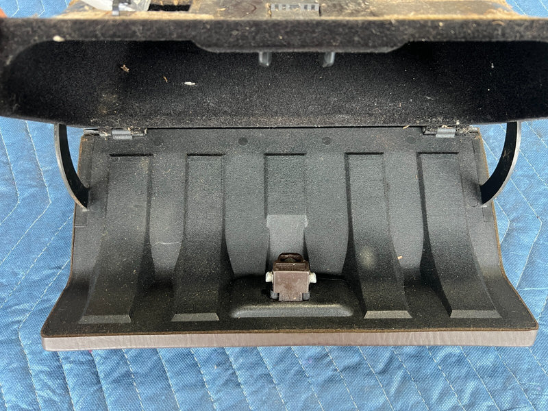 1983-1985 Porsche 944 Dashboard Dash Brown Glove Box Compartment OEM #2420EM