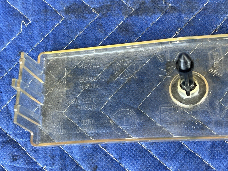 1980-1985 Cadillac Seville Fuse Box Cover Clear OEM #3348M