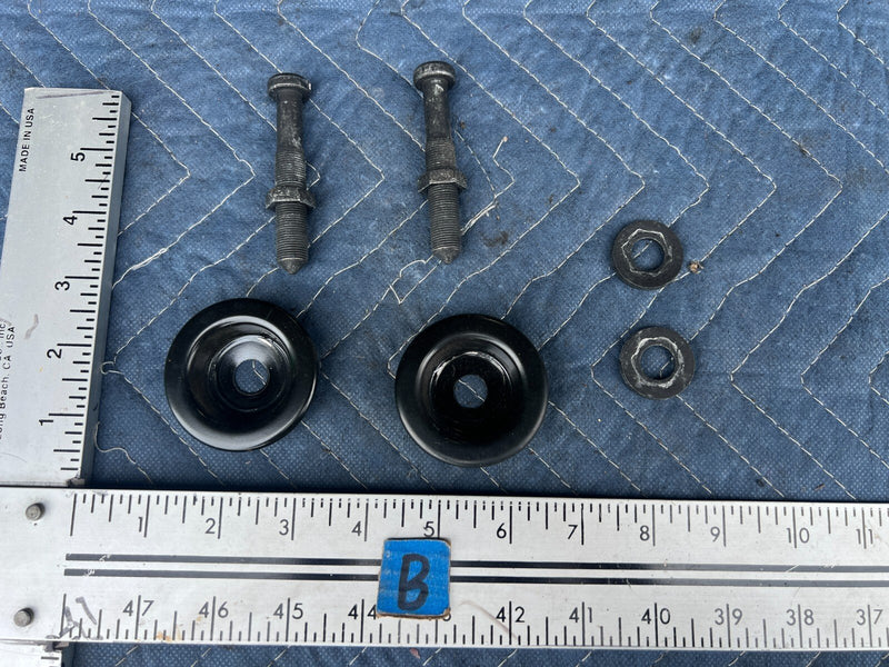 2005-2011 Audi A6 Rear Left Right Seat Catch Hardware OEM #37ZJ
