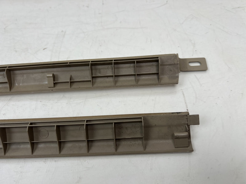 1992-1997 Volvo 850 850R Rear B to C Pillar Overhead Trim Pair Tan OEM #6792EM