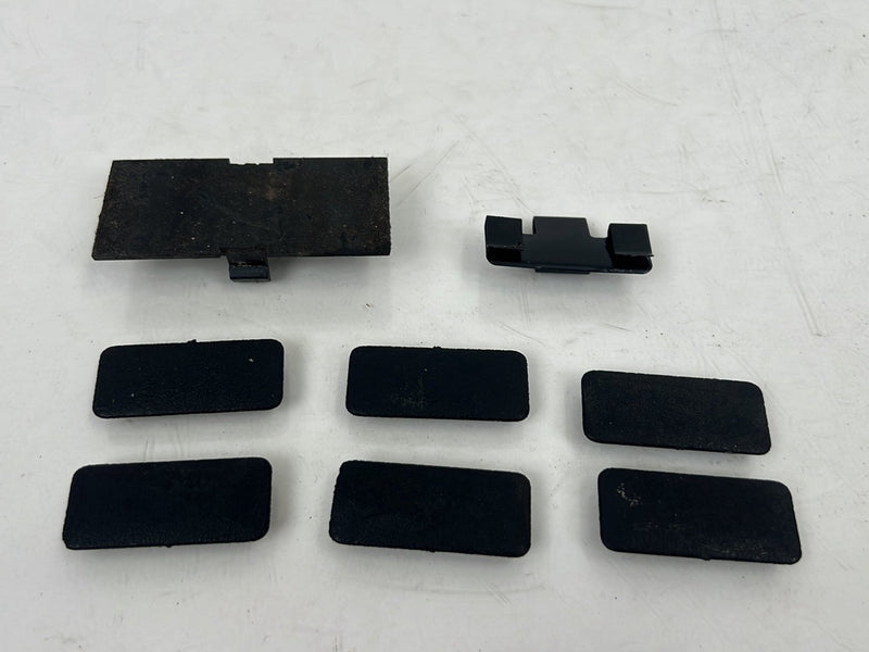 1990-1992 Volvo 740 745 940 Center Console Trim Clip Cap Set Black 1307727 OEM #5982EM