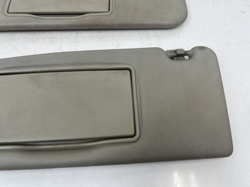 1998-2000 Volvo S70 V70 XC Sun Visor Shade Pair w/ Illumination Tan OEM #6837EM