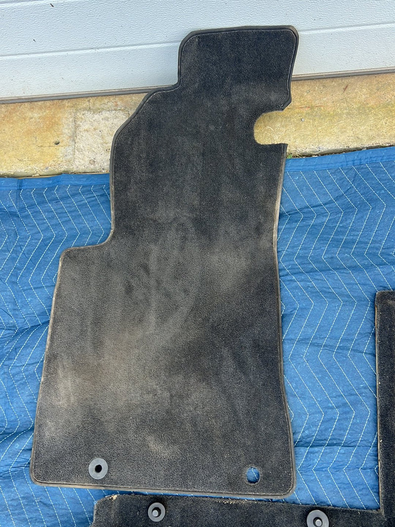 1996-2003 Audi S8 D2 A8 Front Rear Left Right Molded Carpet Set Gray OEM #6480EM