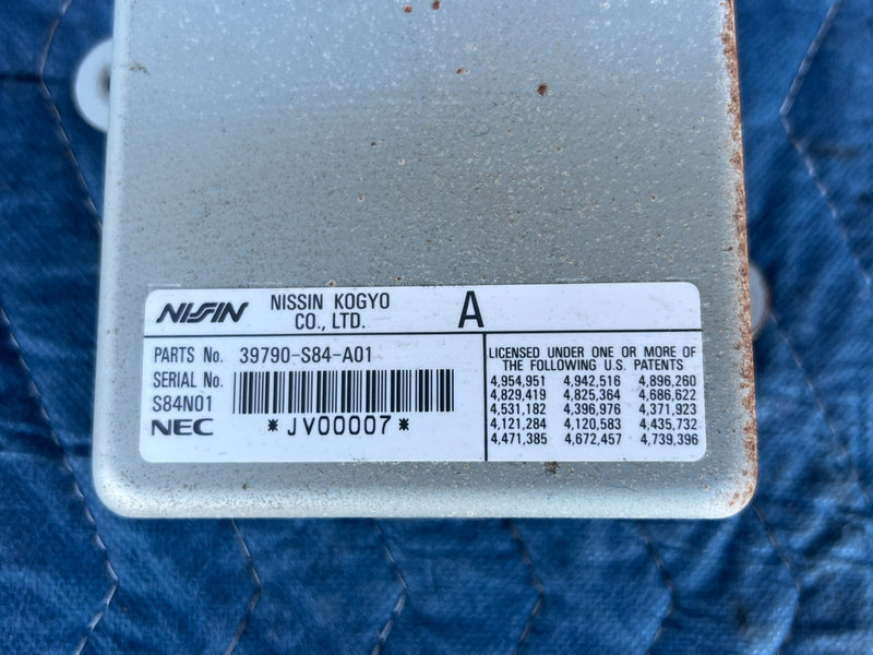 1998-2002 Honda Accord 39790-S84-A01 Nissin Anti Lock Brake Module #1990CN