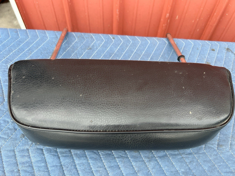 1968-1983 BMW 2002 Ti Tii E10 E21 Black Front Head Rest Pair LH RH OEM #3928M