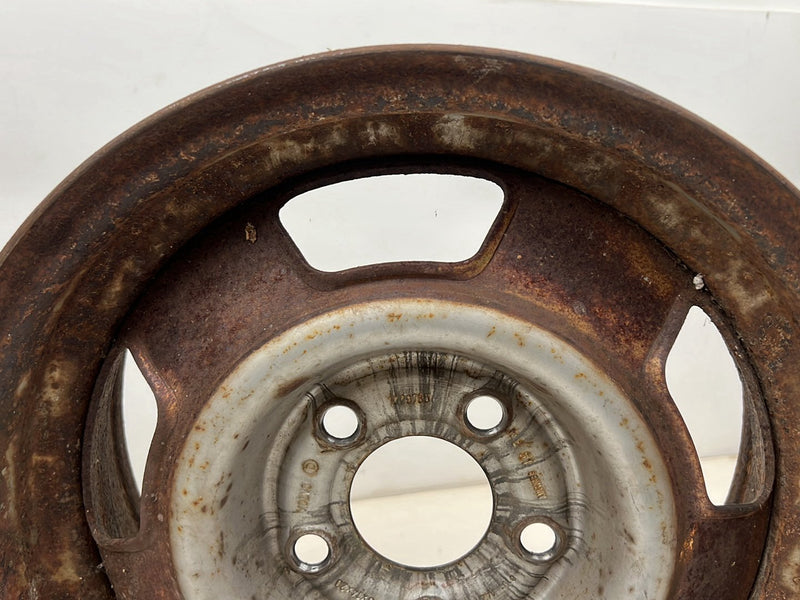 1975-1980 Volvo 244 240 14" Steel Wheel Rim Pair 5.5Jx14x20 OEM #5405EM