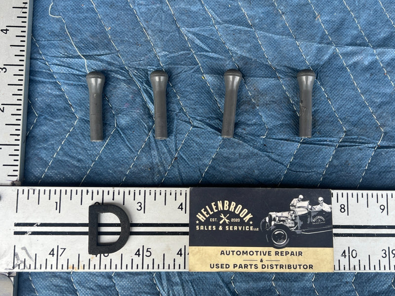 1992-1995 Volvo 940 740 Lock Thumb Stud Screw Trim Gray Set of 4 OEM #3212EM