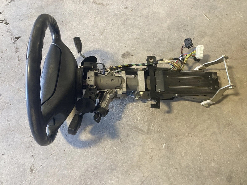 1988-1996 BMW E34 5 Series 525i 535i Steering Column & Wheel Assembly OEM #5026E