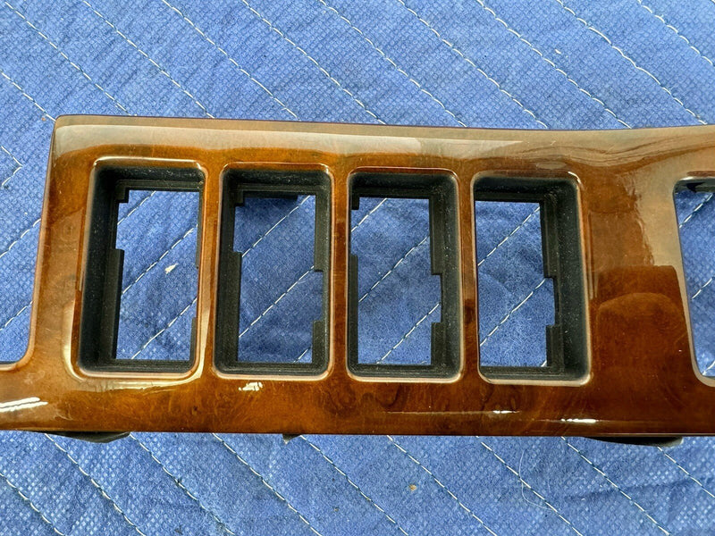 1994-1998 Volvo V90 S90 960 Headlight Dashboard Wood Trim Panel 9137098 #3825E