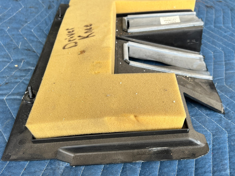 1989-1995 Volvo 740 940 Sedan Lower Dash Driver Kick Panel Trim Gray OEM #3680EM