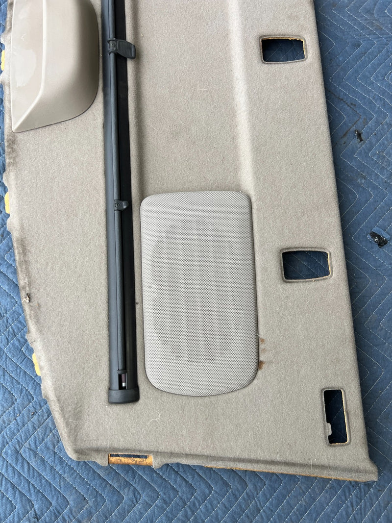 2002-2006 Toyota Camry Rear Parcel Shelf Trim Panel Cover Beige OEM #5017EM