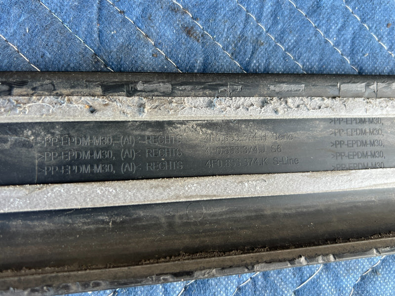 2005-2011 Audi A6 Front Rear Left Right Door Sill Scuff Plate Trim OEM #3472EM
