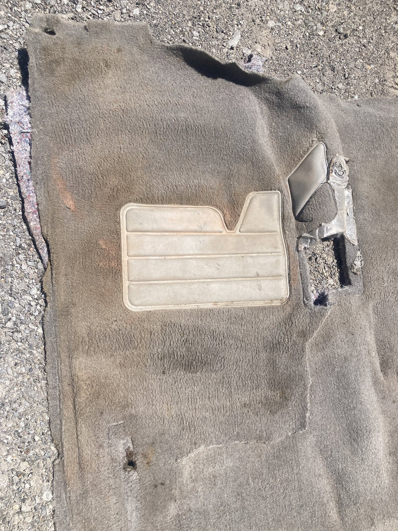 1996-1999 Chevy Silverado GMT800 Extended Cab Carpet Gray 15732515 OEM #4715M