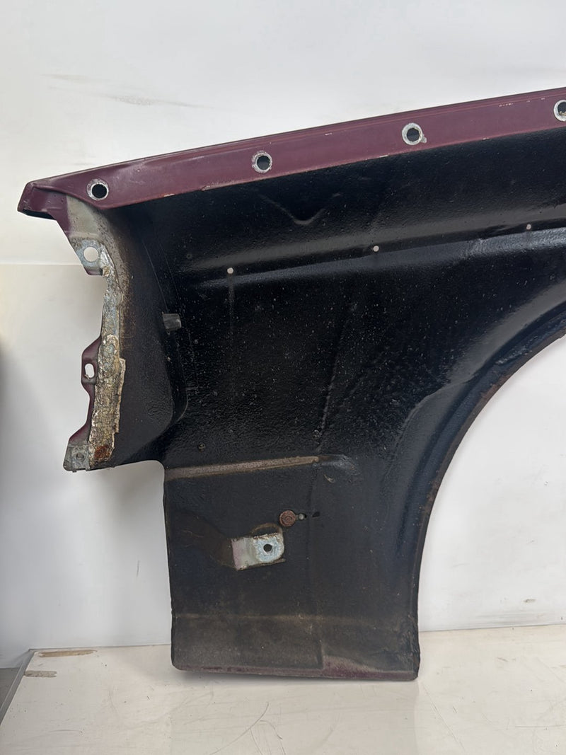 1986-1993 Volvo 240 242 244 245 Passenger Right RH Front Fender Maroon OEM #1AN