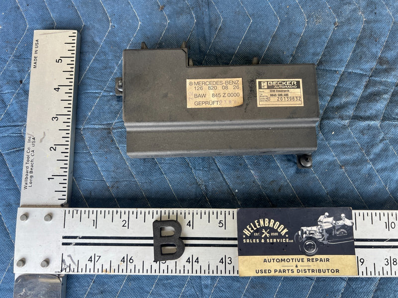 1986-1995 Mercedes 300D W124 Anti Theft Alarm Control Module Unit OEM #2737EM