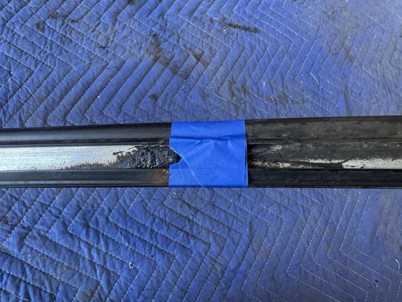 1986-1993 Volvo 240 244 245 Front Bumper To Body Core Support Trim OEM #4891E