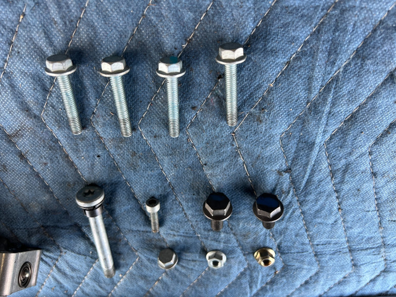 1996-2003 Mercedes W210 E320 Steering Column Mounting Bolt Hardware OEM #4699EM