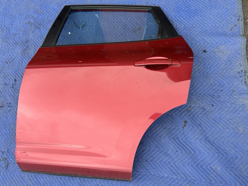 2008-2010 Nissan Rogue Driver Left Rear Door Assembly Red OEM #2041CN