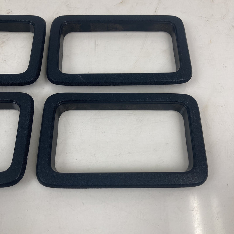 1981-1985 Volvo 240 245 Door Handle Surround Trim Set of 4 1209355 OEM