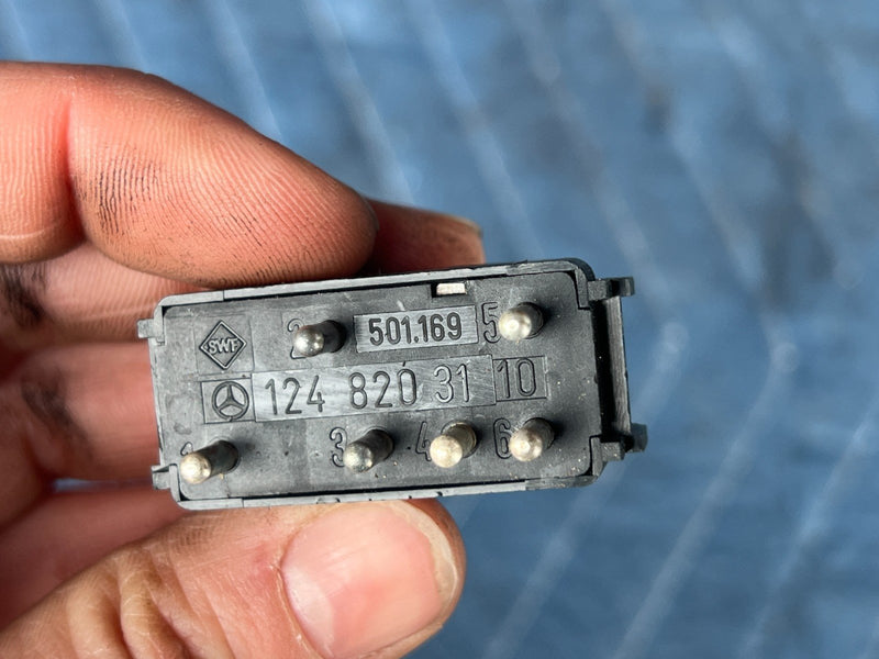 1986-1995 Mercedes 300D W124 HVAC Air Circulation Switch 1248203110 OEM #2835EM
