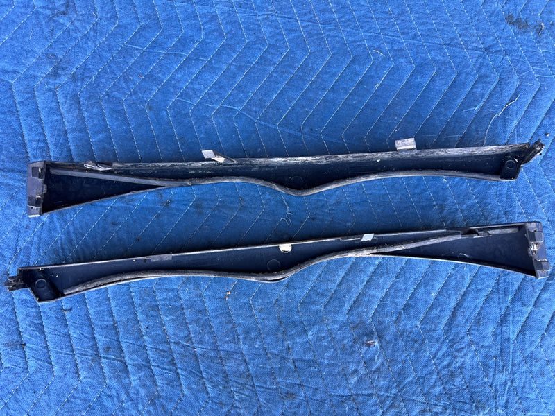 2002-2005 BMW 330xi 325xi E46 Right Left Headlight Molding Trim Blue OEM #4772EM