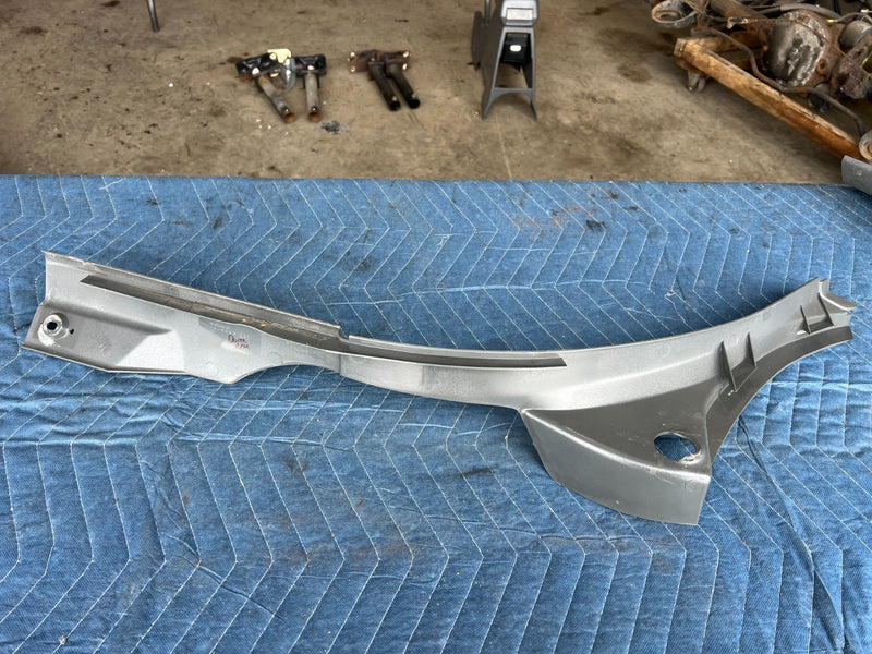1989-1995 Volvo 740 940 Sedan Rear Right & Left Seat Trim Pair Gray OEM #3671EM